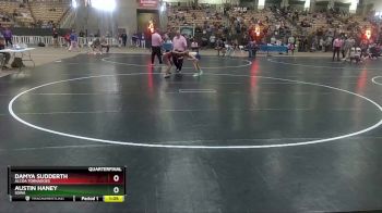 82 lbs Quarterfinal - Damya Sudderth, Alcoa Tornadoes vs Austin Haney, SDWA