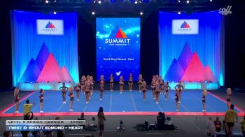 Twist & Shout Edmond - Heart [2026 L5 Senior - Medium Semis] 2026 The Summit