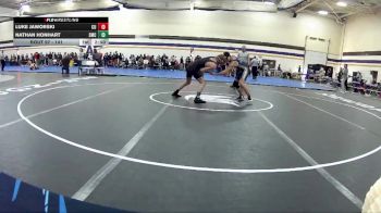 141 lbs Cons. Round 2 - Nathan Honhart, Southwestern Michigan College vs Luke Jaworski, Cornerstone University