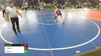 132 lbs Semifinal - Logan Lopez, Horizon vs Kyle Davy, New Mexico Bad Boyz