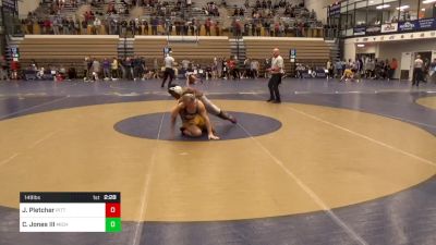 149 lbs Consi Of 8 #1 - Jack Pletcher, Pittsburgh vs Clayton Jones III, Michigan State