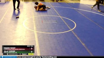 120 lbs Cons. Round 6 - Silas Varner, Driller Wrestling Club vs Mason Yamat, Castro Valley HIgh School Wrestling