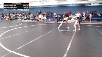 149 lbs Champ. Round 2 - Patrick Preston, Colorado Mesa University vs Travis Vialpando, Adams State