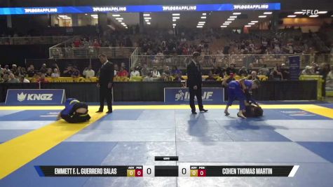 Emmett F. L. Guerrero Salas vs Cohen Thomas Martin 2025 Pan Kids Jiu-Jitsu IBJJF Championship