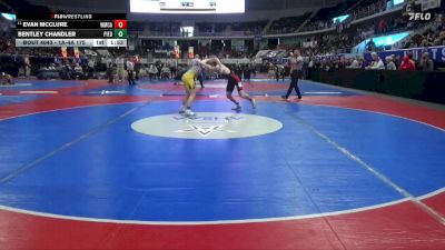 1A-4A 175 Champ. Round 1 - Evan Mcclure, Westminster Christian Academy vs Bentley Chandler, Piedmont