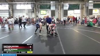 88 lbs Round 7 (8 Team) - Matthew Kesters, 84 Athletes vs Sawyer Noonan, AACO Allstars