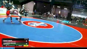 3 lbs Champ. Round 1 - Harrison Krause, Hart County vs Wyatt Davis, Greater Atlanta Christian