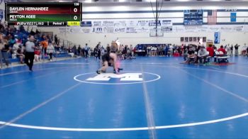 138 lbs Cons. Semi - Peyton Agee, Inola vs Daylen Hernandez, Grove