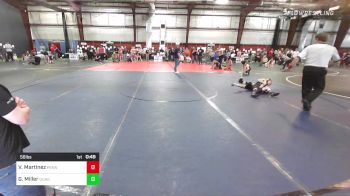 56 lbs Final - Vincent Martinez, Pennsauken, NJ vs Gavin Miller, Quakertown, PA