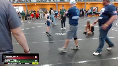 95 lbs Cons. Semi - Landon Patch, Hard Rock Rams vs Everett Finn, Grizzlies Wrestling Club