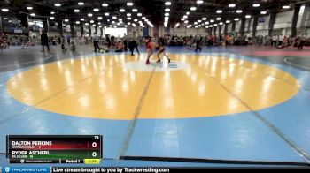 76 lbs Rd# 2 10:30am Friday - Ryder Ascherl, PA Silver vs Dalton Perkins, Untouchables