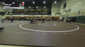 126 lbs Champ. Round 2 - Gavin Britt, Santa Monica vs Daniel Tran, Canyon
