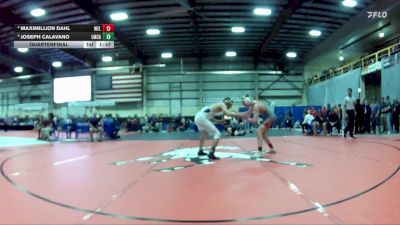 144 lbs Quarterfinal - Joseph Calavano, Lake Mead Christian Academy vs Maximillion Dahl, Wells