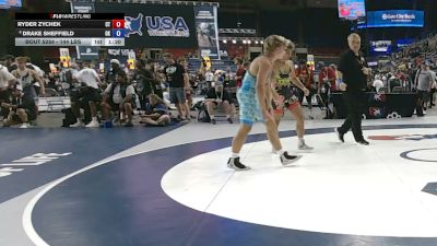 144 lbs Cons. Quarters - Ryder Zychek, Connecticut vs Drake Sheffield, Oklahoma