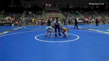 70 lbs Semifinal - Jacob Dominguez, Sunkist Kids Monster Garage vs Cale Richardson, OK Wrestling Academy