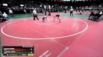 114 lbs 7th Place Match - Carson Lipps, PROA vs Caleb Perry, PWCA