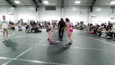 128 lbs Semis (4 Team) - Sophie Brown, Storm Wrestling Center vs Skylin Darnell, R&R Ladies Black