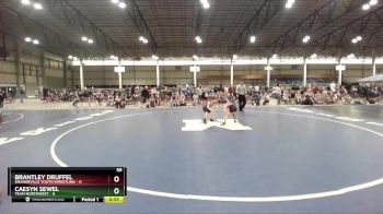 59 lbs Round 3 (4 Team) - Caesyn Sewel, Team Northwest vs Brantley Druffel, Grangeville Youth Wrestling