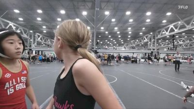 64 lbs Round 5 (6 Team) - Elaine Shin, All I See Is Gold Academy vs Brielle Shannon, Miami Hawks