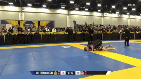 Edvin Pihlak vs Joel Thomas Hetzel 2024 World IBJJF Jiu-Jitsu No-Gi Championship