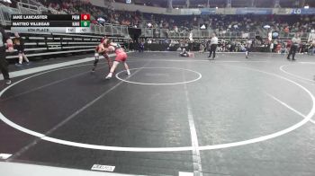 140 lbs 5th Place - Jake Lancaster, Premier vs Matteo Villegas, Kansas Young Guns