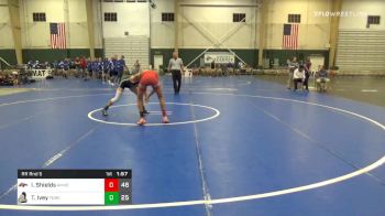 126 lbs Prelims - Isaiah Shields, Amherst High School vs Thomas Ivey, York High School