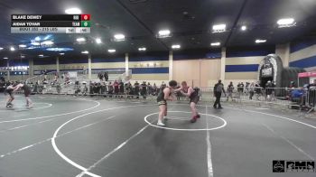 215 lbs Consi Of 16 #1 - Blake Dewey, Red Mountain WC vs Aidan Tovar, Team Thunder