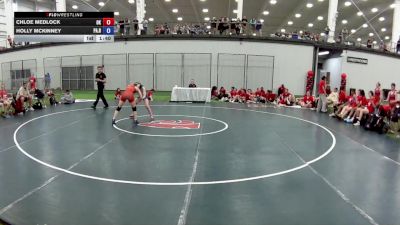 110 lbs Chloe Medlock, Oklahoma vs Holly McKinney, Pennsylvania Red