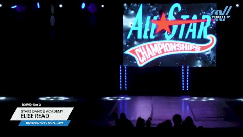 Starz Dance Academy - Elise Read [2025 Tiny - Solo - Jazz Day 2] 2025 ASCS Dance Grand Nationals & Cheer Showdown