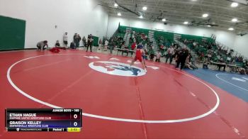 165 lbs 1st Place Match - Ethan Hague, Eastside United Wrestling Club vs Graison Kelley, Diamondville Wrestling Club