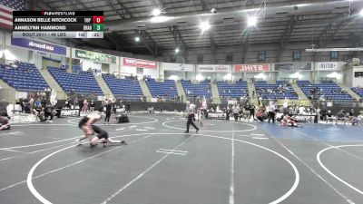 109 lbs Semifinal - Emma Faczak, No Team vs Taylee Troutman, Heights Wrestling Club MT