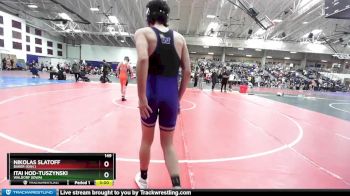 149 lbs Cons. Round 1 - Nikolas Slatoff, Baker (Kan.) vs Itai Hod-Tuszynski, Waldorf (Iowa)