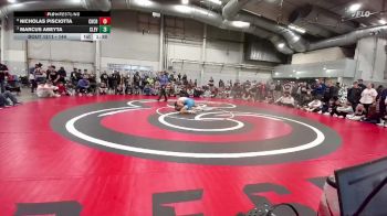 144 lbs Quarterfinal - Marcus Abeyta, Cleveland vs Nicholas Pisciotta, Cherry Creek