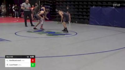 125 lbs Quarterfinal - Lucas VanNostrand, Virginia Beach, VA vs Edward Lauritsen, Saylorsburg, PA