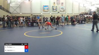 60 kg Round Of 64 - Dreyzon Phillips, Sebolt Wrestling Academy vs Wyatt Henson, BullTrained