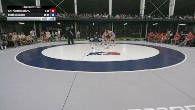 140 lbs Catherine Diehl, Illinois vs Erin Delling, Missouri