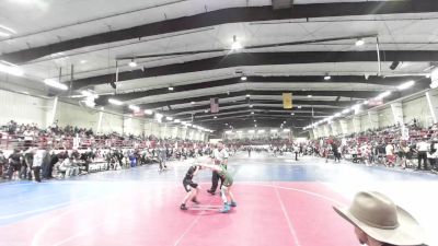 80 lbs Quarterfinal - Maghan Lacey, Dolores Bears vs Elizabeth Dean, Monte Vista Takedown Club