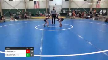 70 lbs Prelims - Colin George, Chaparral Wrestling Club vs Pierson Braithwait, Columbus Wrestling Org.