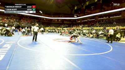 150 Class 3 lbs Cons. Round 1 - Nicholas Redcay, Jefferson City vs Colin Scott, Sikeston