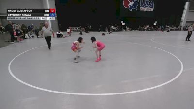 63.2-69.3 lbs Champ. Rd Of 16 - Naomi Gustafson, Top Rank vs Kaydence Sibala, Greater Heights Wrestling Club