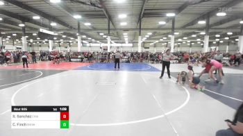 89 lbs Rr Rnd 1 - Sophia Sanchez, Chain Gang vs Clint Recker Finch, Show Low