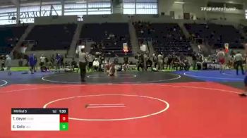 88 lbs Rr Rnd 5 - Tel Geyer, Cedaredge WC vs Evan Soliz, Valiant