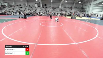 120 lbs Consi Of 32 #2 - Britton Marshall, GA vs Carson Melendy, NV