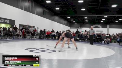 119 lbs Round 3 - Ryan Osolin, Ohio Gold vs Case Gustafson, Untouchables