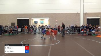 53 kg Round Of 32 - Carlie Allred, Team Texas vs Eliana Martinez, Team Illinois