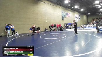 175 lbs Champ. Round 2 - Steven Enriquez, Santa Maria vs Steven Sengprechanh, Exeter