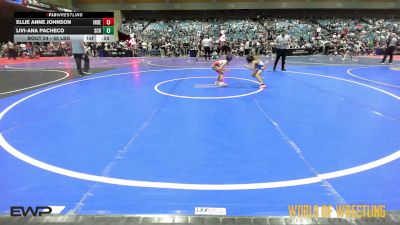 55 lbs Consi Of 16 #2 - Ellie Anne Johnson, Independent vs Livi-Ana Pacheco, Steel City Reloaded