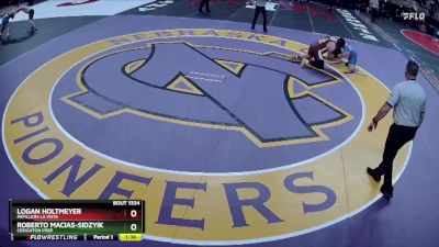 Semifinal - Roberto Macias-Sidzyik, Creighton Prep vs Logan Holtmeyer, Papillion-La Vista