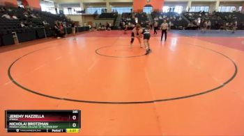 285 lbs Cons. Round 3 - Nicholai Brotzman, Pennsylvania College Of Technology vs Jeremy Mazzella, Ithaca