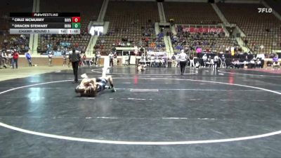 1A-4A 126 Champ. Round 1 - Dracen Stewart, Dora vs Cruz Mcmurry, Bayside Academy